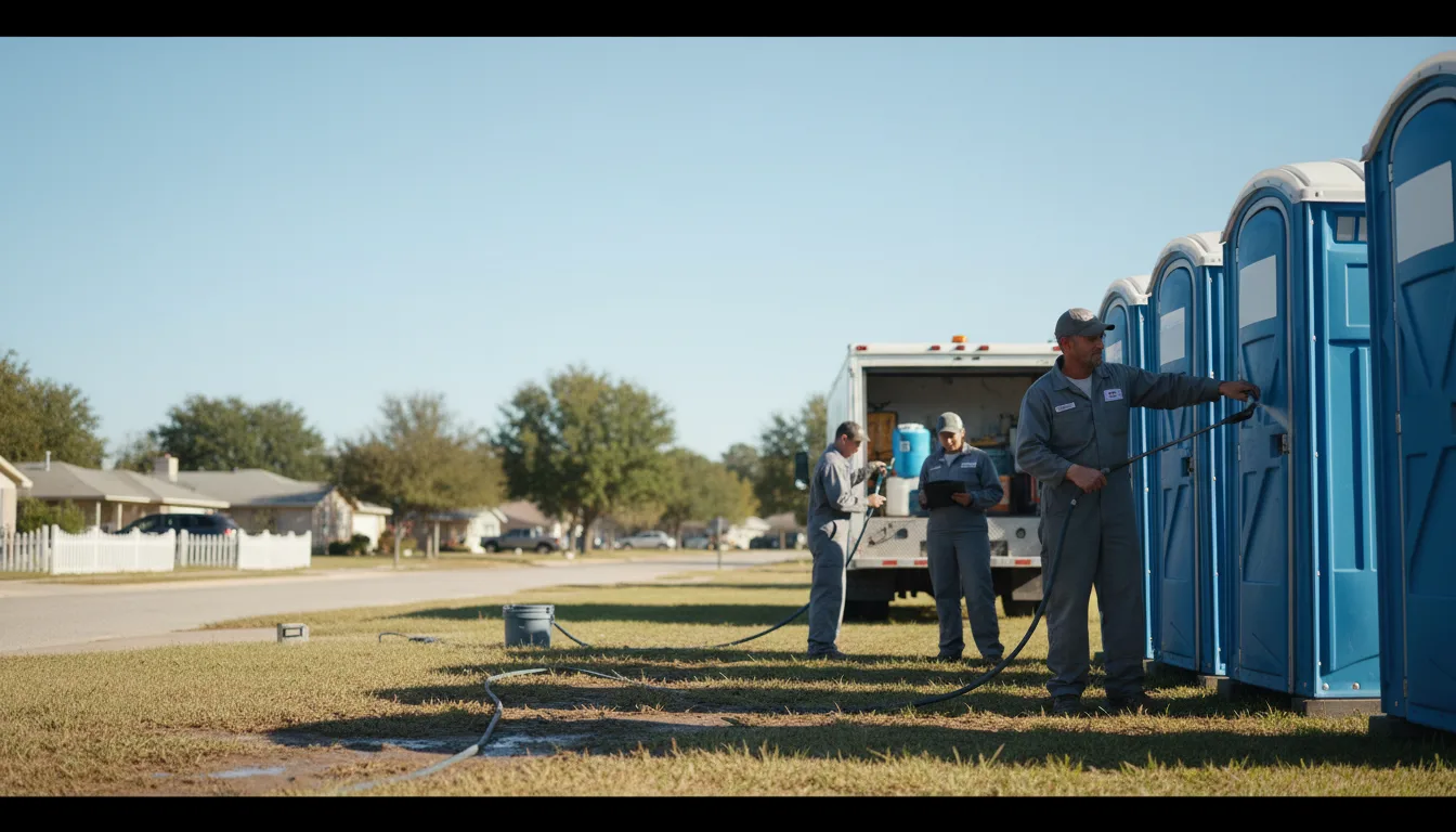 Long-Term Portable Toilet Rental in Sugar Grove, IL near me